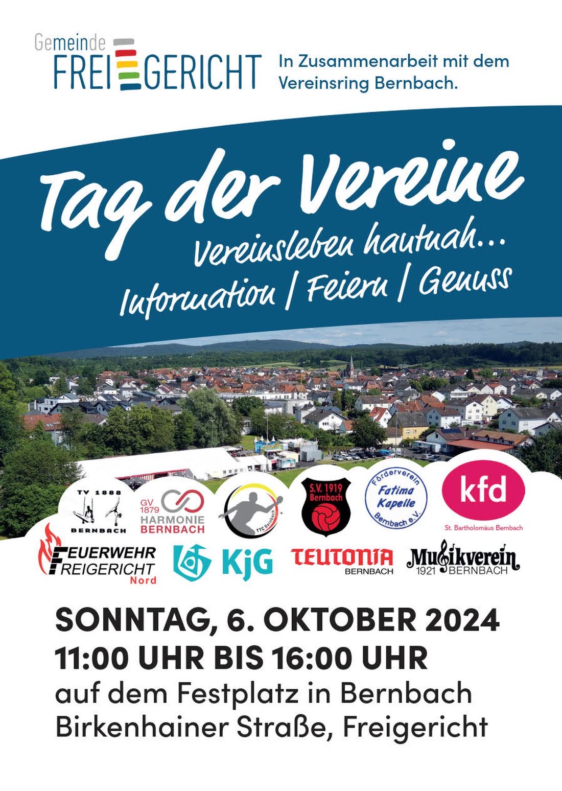 Tag der Vereine am Festplatz in Bernbach